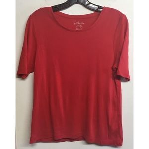 Ladies Size 1 (Medium) Chico’s 100% Cotton T-Shirt